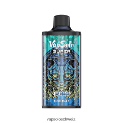 VapSolo Kaufen - VapSolo SUPER Einweg-Vapor VB4B8X14 Blauer Razz