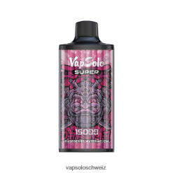 VapSolo Kaufen - VapSolo SUPER Einweg-Vapor VB4B8X19 Himbeer-Wassermelone