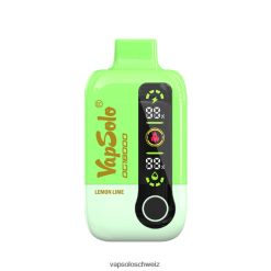 VapSolo Puff - VapSolo DG18000 Einweg-Vapor VB4B8X50 Zitronenlimette