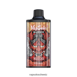 VapSolo Puff - VapSolo SUPER Einweg-Vapor VB4B8X20 roter Bulle