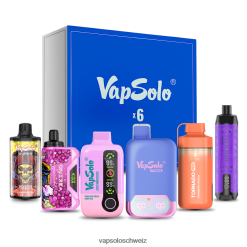 VapSolo Puff - VapSolo Überraschungsbox-Set VB4B8X25 zufällige Geschmacksrichtungen