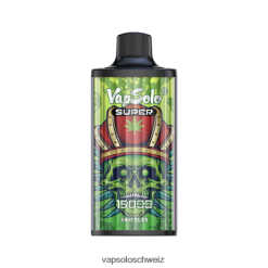 VapSolo Schweiz - VapSolo SUPER Einweg-Vapor VB4B8X21 Kegeln