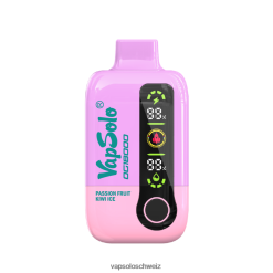 VapSolo Zürich - VapSolo DG18000 Einweg-Vapor VB4B8X52 Passionsfrucht-Kiwi-Eis