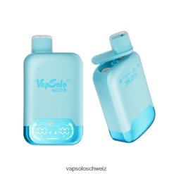 VapSolo Zürich - VapSolo TWINS Einweg-Vapor VB4B8X27 Blaubeereis und prickelnde Kirsche